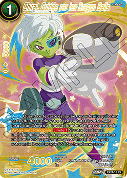 Chirai, Guidée par les Dragon Balls