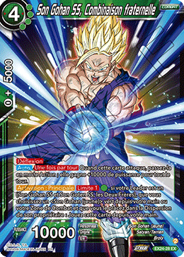 Son Gohan SS, Combinaison fraternelle