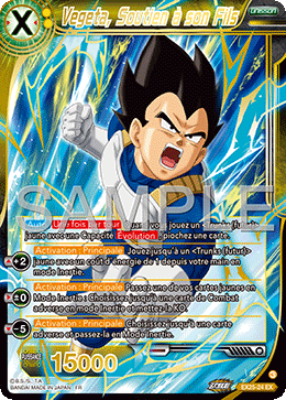 Vegeta, Soutien à son Fils