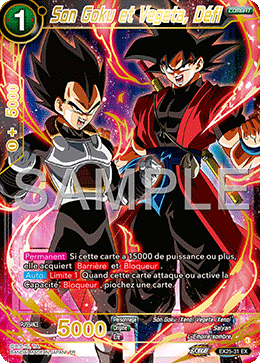 Son Goku et Vegeta, Défi