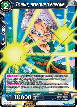 Trunks, attaque d’énergie