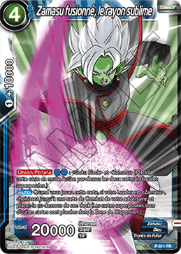 Zamasu fusionné, le rayon sublime