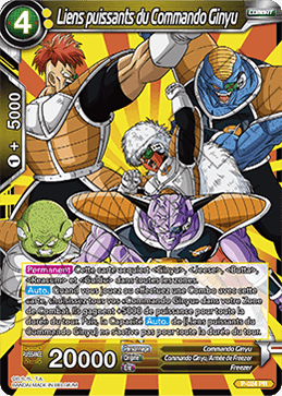 Liens puissants du Commando Ginyu 