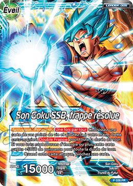 Son Goku SSB, frappe résolue