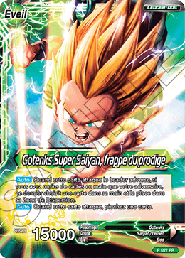 Gotenks Super Saiyan, frappe du prodige