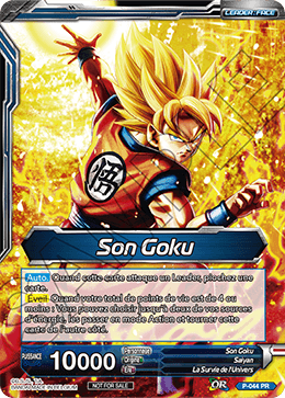 Carte Dragon Ball Super SON GOKU, GENKI DAMA PLEINE PUISSA TB1-075 R DBZ FR  NEUF