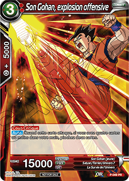 Son Gohan, explosion offensive