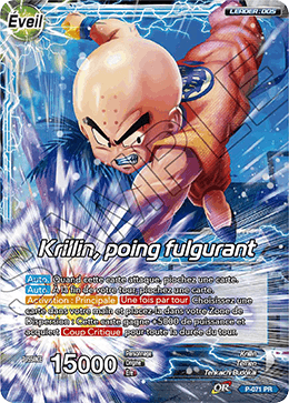 Krillin, poing fulgurant