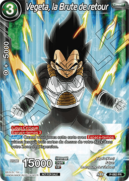 Vegeta, la Brute de retour