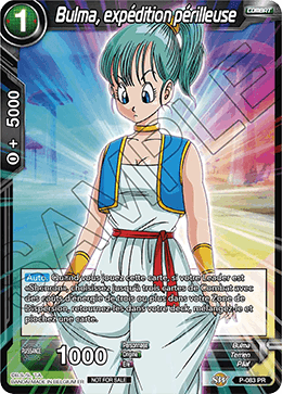 Bulma, expédition périlleuse