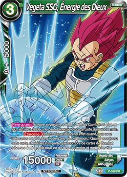 Vegeta SSG, Énergie des Dieux