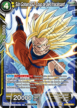 Son Gohan SS2, Coup de pied fracassant