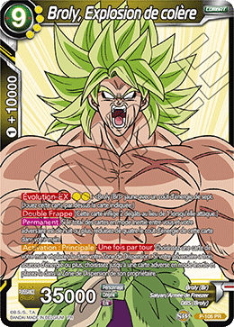 Broly, Explosion de colère