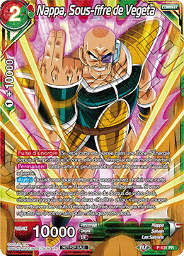 Nappa, Sous-fifre de Vegeta