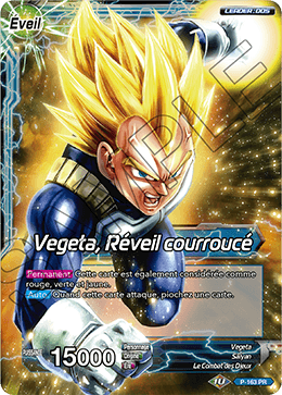 Vegeta, Réveil courroucé