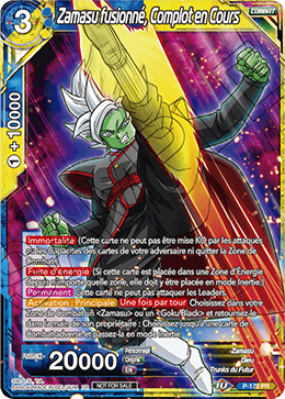 Zamasu fusionné, Complot en Cours