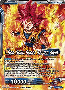 Son Goku Super Saiyan divin