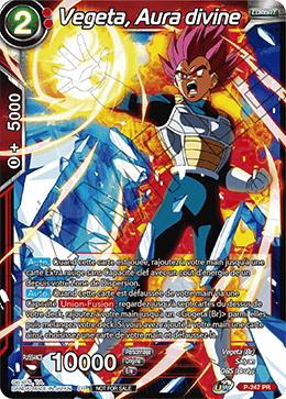 Vegeta, Aura divine