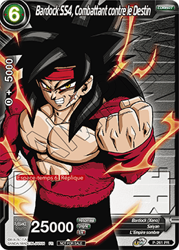 Bardock SS4, Combattant contre le Destin