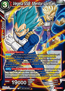 Vegeta SSB, Mentor spirituel