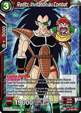 Raditz, Invitation au Combat