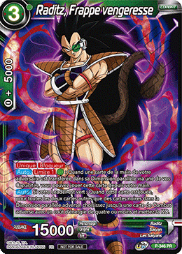 Raditz, Frappe vengeresse