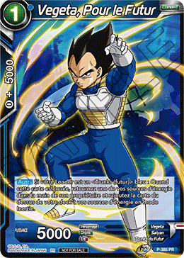 Vegeta, Pour le Futur