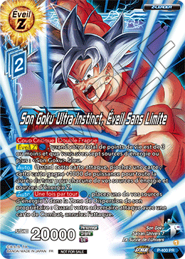 Son Goku Ultra Instinct, Éveil Sans Limite