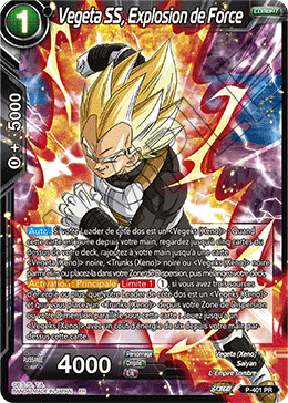 Vegeta SS, Explosion de Force