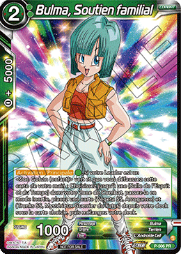 Bulma, Soutien familial