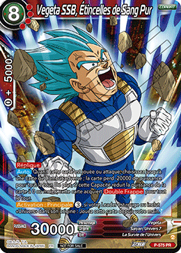 Vegeta SSB, Étincelles de Sang Pur