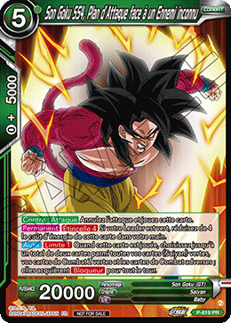 Son Goku SS4, Plan d’Attaque face à un Ennemi inconnu