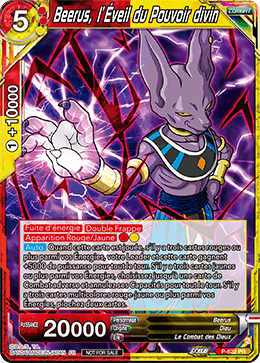 Beerus, l’Éveil du Pouvoir divin