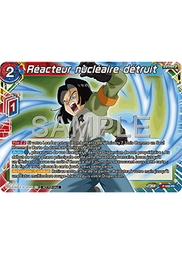 Réacteur nucléaire détruit