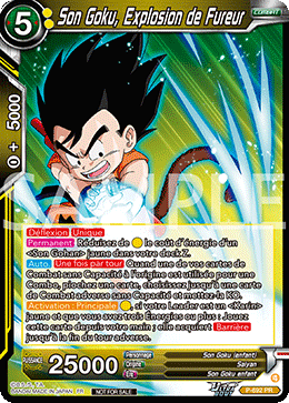 Son Goku, Explosion de Fureur