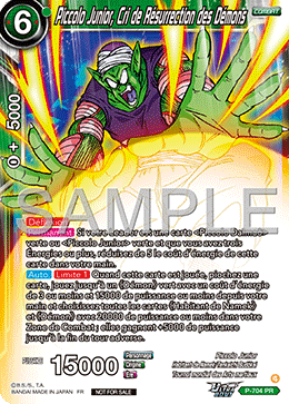 Piccolo Junior, Cri de Résurrection des Démons