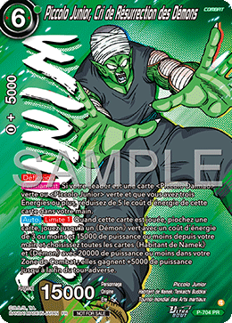 Piccolo Junior, Cri de Résurrection des Démons