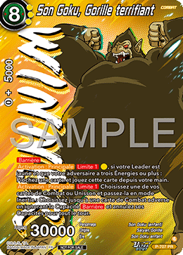 Son Goku, Gorille terrifiant