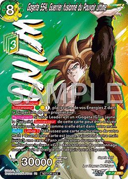 Gogeta SS4, Guerrier fusionné du Pouvoir ultime