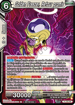 Golden Freezer, Retour promis