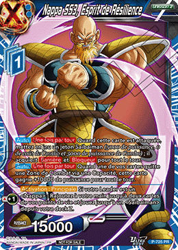 Nappa SS3, Esprit de Résilience