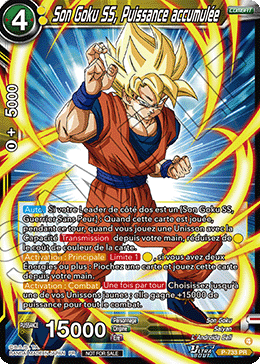 Son Goku SS, Puissance accumulée