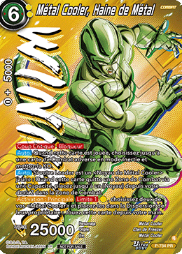 Métal Cooler, Haine de Métal