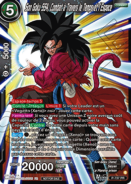 Son Goku SS4, Combat à Travers le Temps et l’Espace