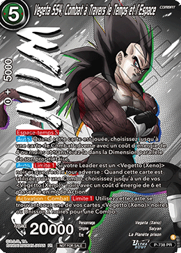 Vegeta SS4, Combat à Travers le Temps et l’Espace