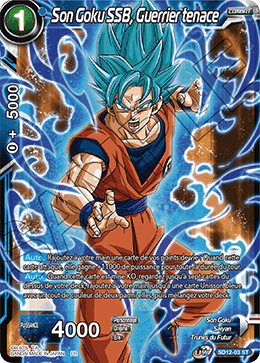 Son Goku SSB, Guerrier tenace