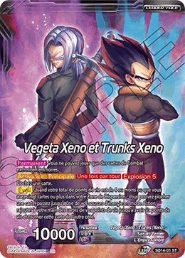 Vegeta Xeno et Trunks Xeno