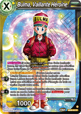 Bulma, Vaillante Héroïne