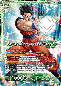 Son Gohan, Commandement de l’Univers 7