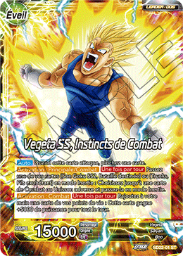 Vegeta SS, Instincts de Combat